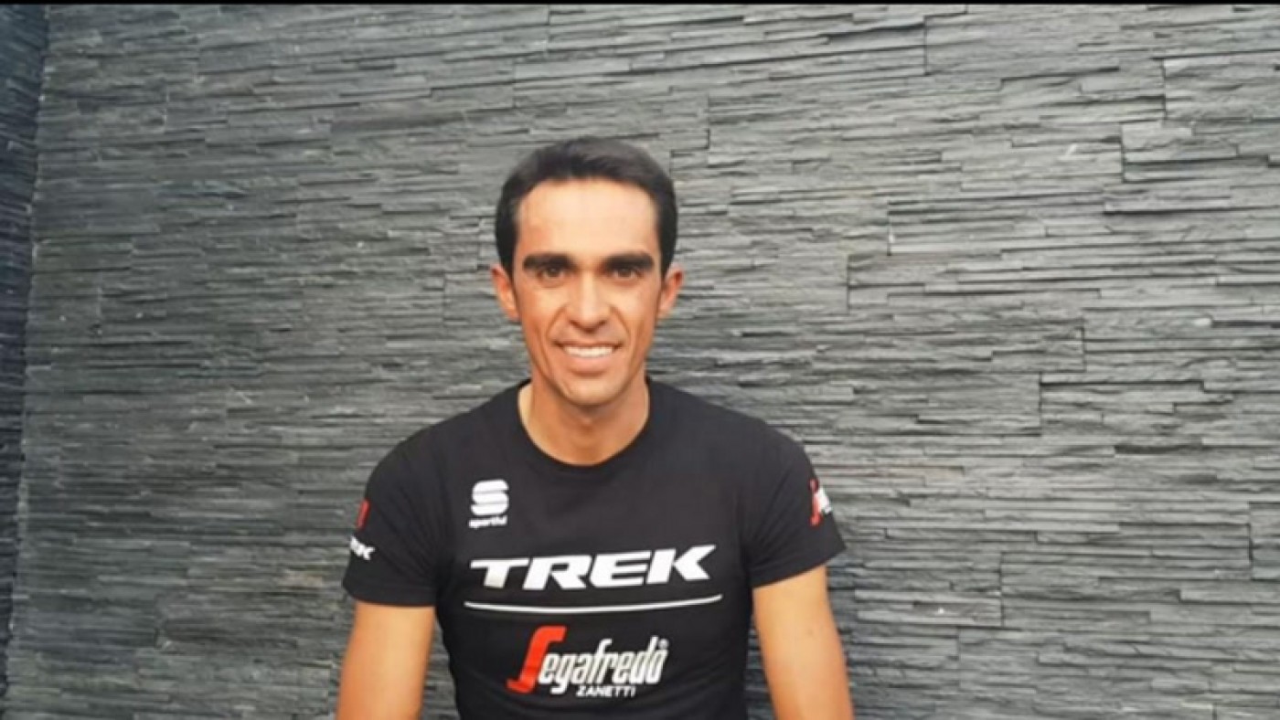 Alberto Contador en su despedida vía Instagram 