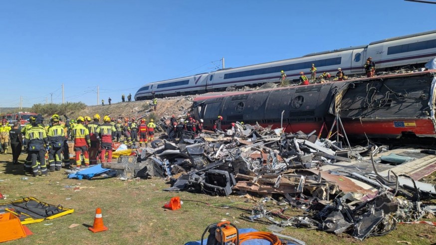 Aumentan a 69 los fallecidos en el accidente ferroviario de Urda 