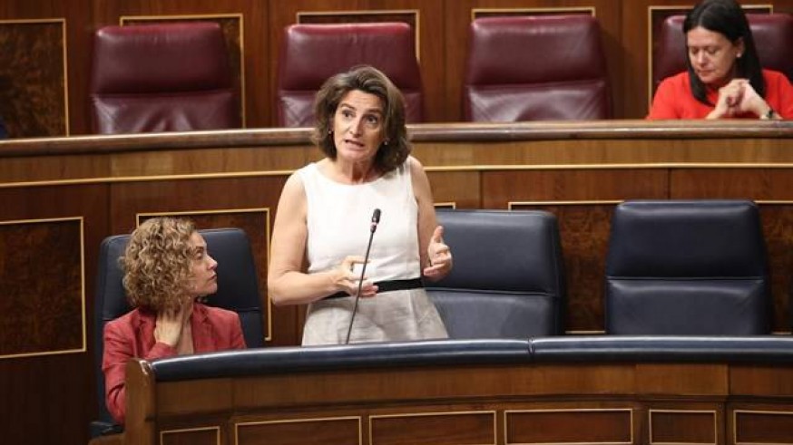 Teresa Ribera, en el Congreso