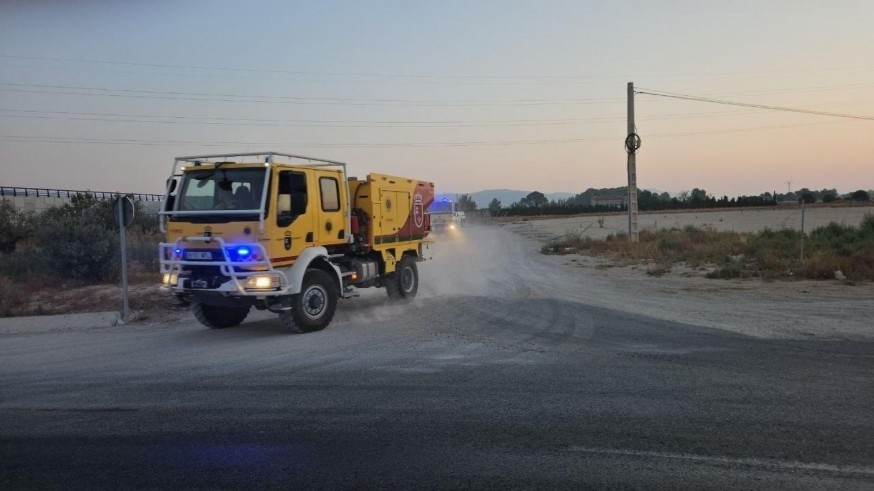 La Región de Murcia suma un contingente para luchar contra el fuego en Castellón 
