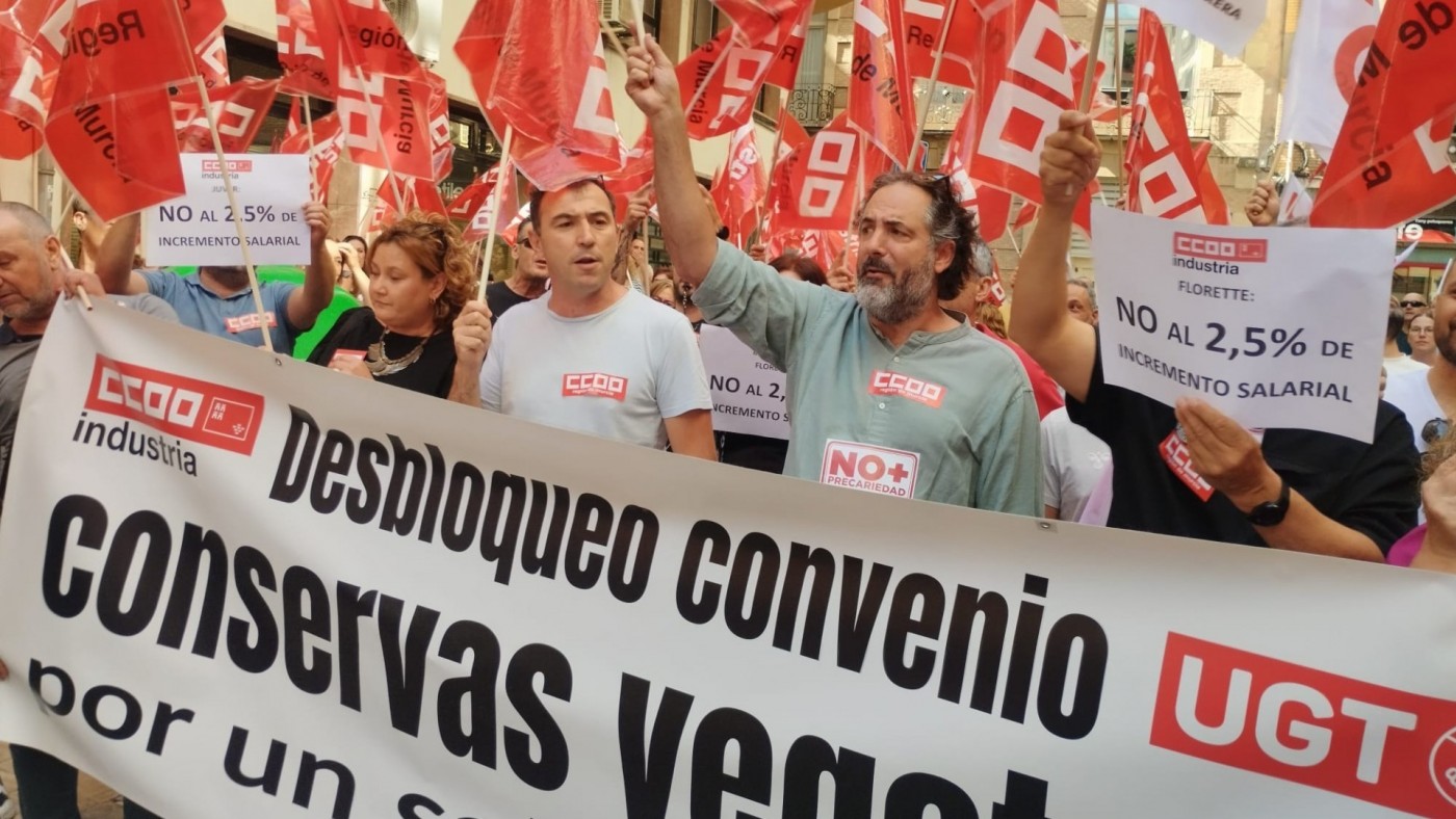 Los sindicatos amenazan con una huelga indefinida en el sector de las conservas vegetales
