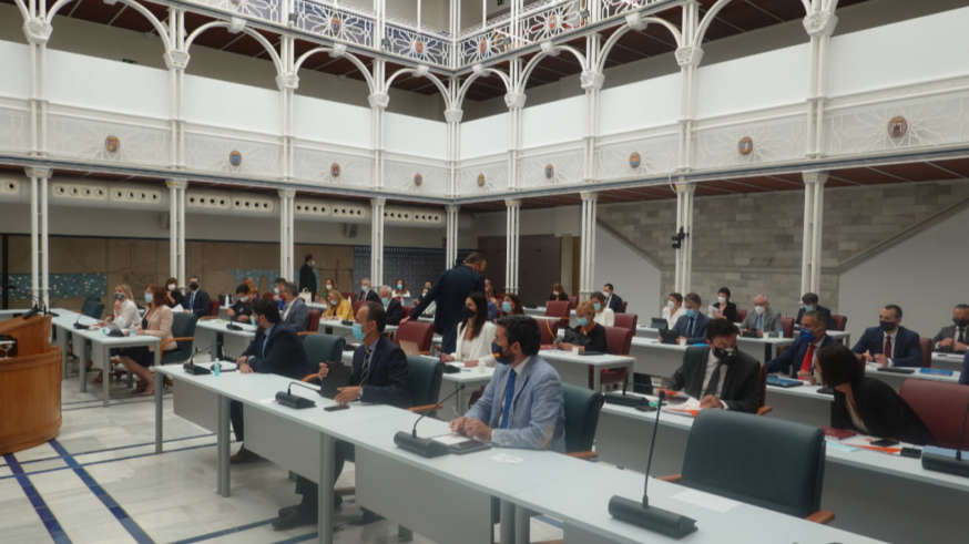 Pleno en la Asamblea Regional este miércoles
