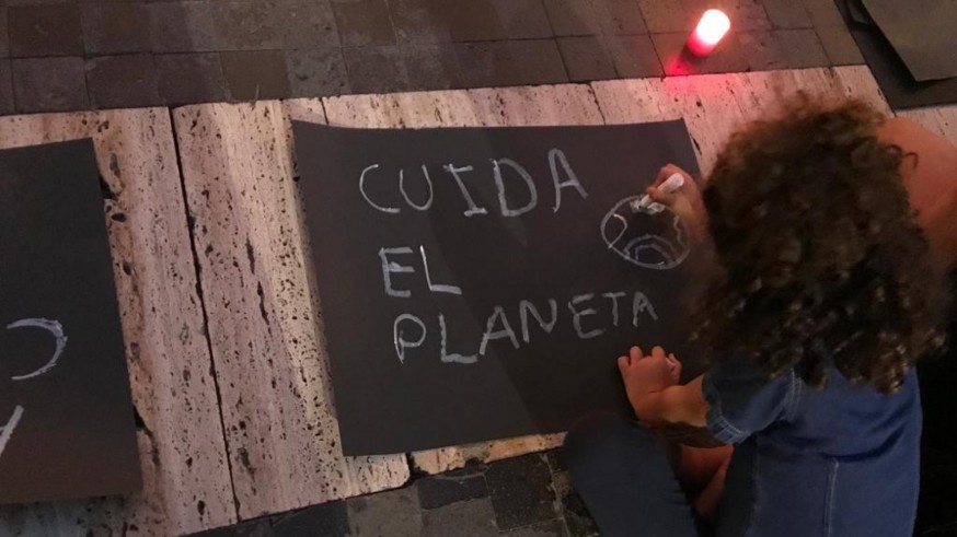 Un centenar de personas reclama en Murcia medidas contra el cambio climático