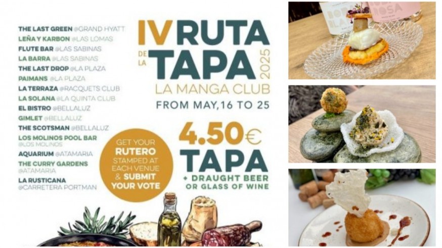 Rutas gastronómicas por la Trimilenaria. IV Ruta de la Tapa de La Manga Club