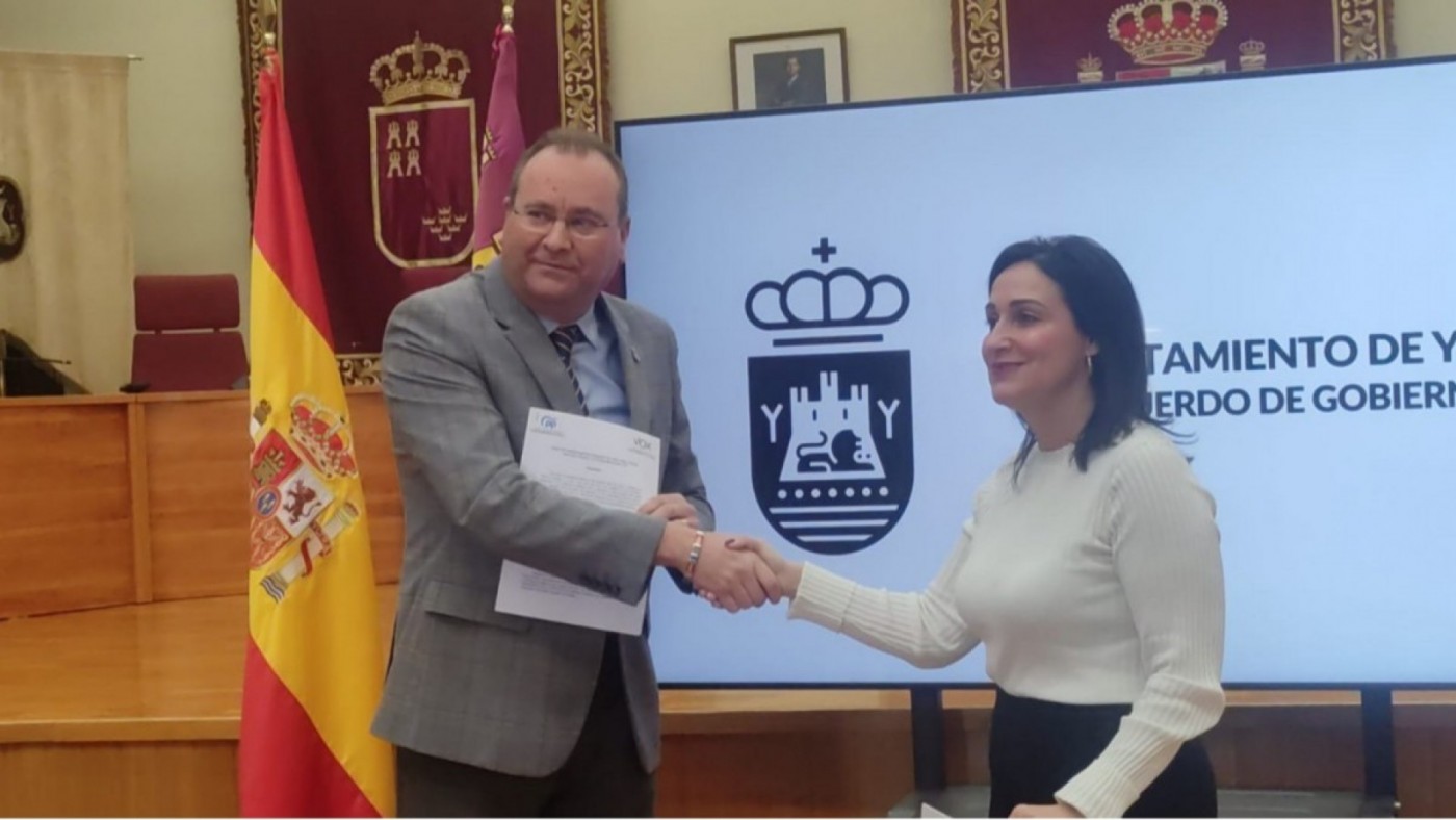 Vox rompe el acuerdo de gobierno con el PP en Yecla