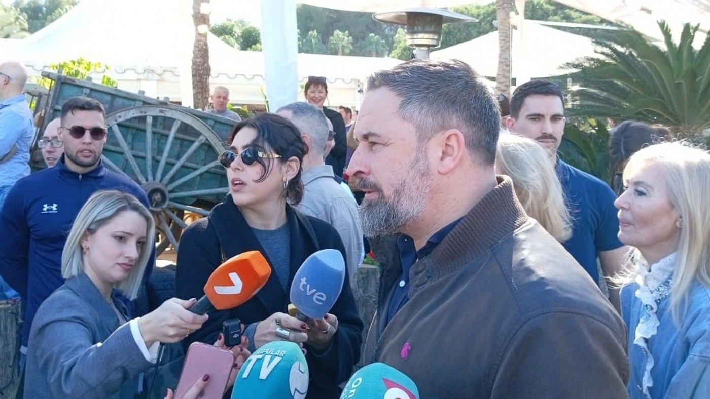Abascal confirma la negativa de VOX a apoyar presupuestos regionales para 2025