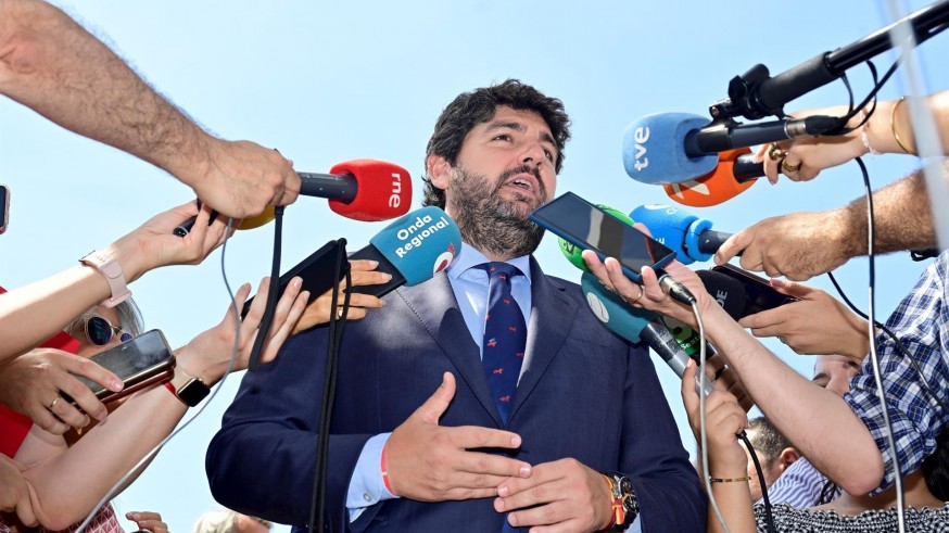 López Miras defenderá la próxima semana en el Senado la posición de la Región contra la amnistía