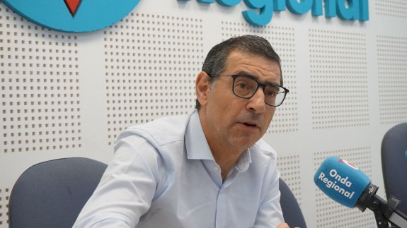 José Luján durante la entrevista en ORM