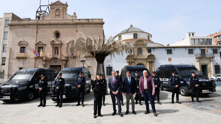 La Policía Local de Murcia incorpora 6 nuevos vehículos especiales a su flota