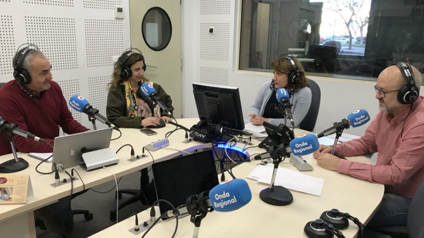 Un momento de la tertulia de los lunes. ORM