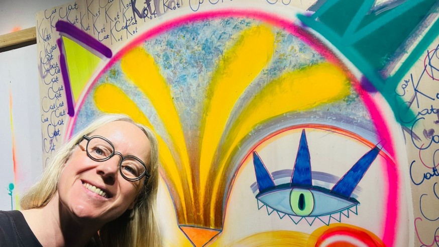 La artista Katarzyna Rogowicz cede unas obras al Ayuntamiento de Murcia