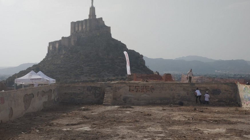 Julio Navarro: "El patrimonio arqueológico de Monteagudo se podría comparar con Medina Azahara"