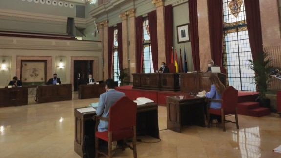 Pleno del Ayuntamiento de Murcia. ORM