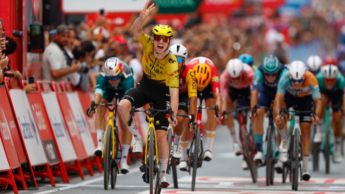 Brennan firma en Lorca su triplete en La Vuelta