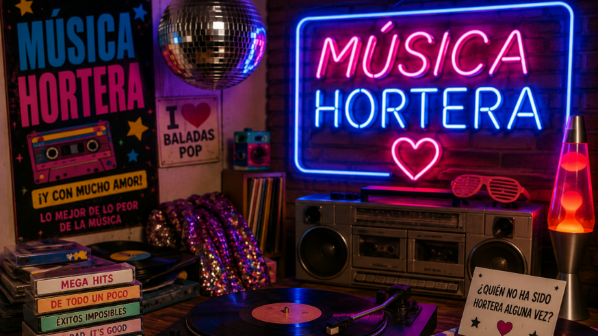 Un viaje por lo “hortera” de la música con humor y nostalgia