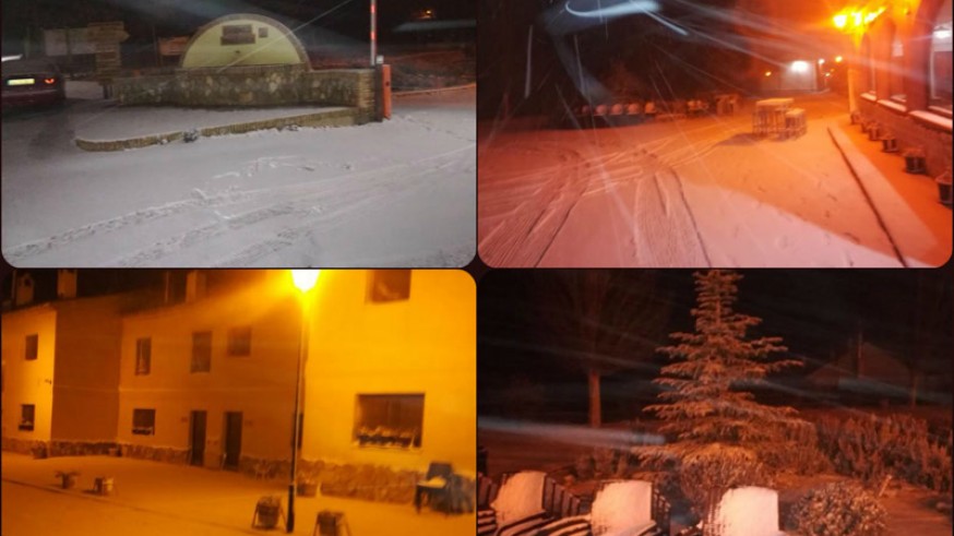 Imágenes de la nieve en las pedanías altas del Noroeste. Enrique Soler