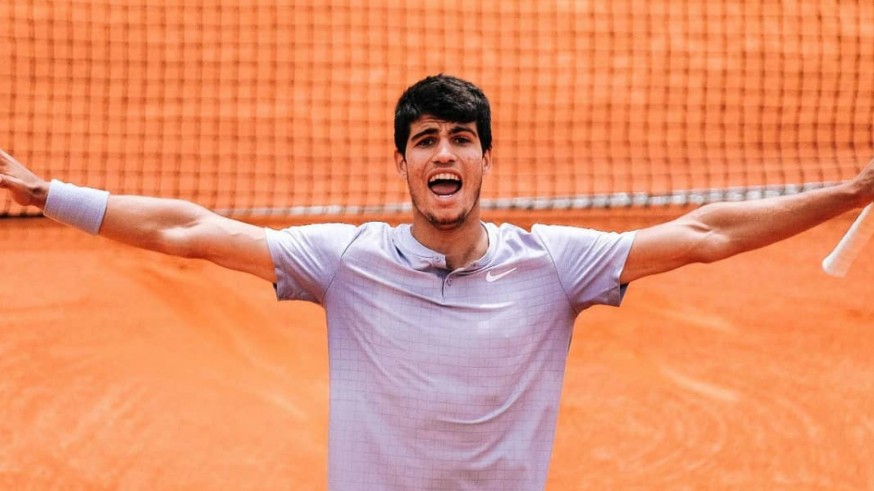 Carlos Alcaraz, tras ganar el Challenger de Oeiras