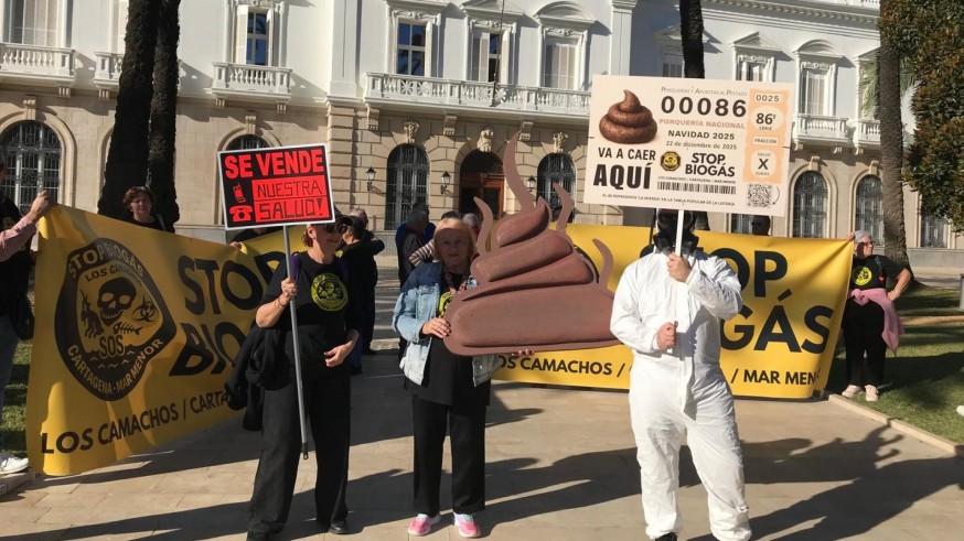 Vecinos de Los Camachos se movilizan contra la planta de biogás