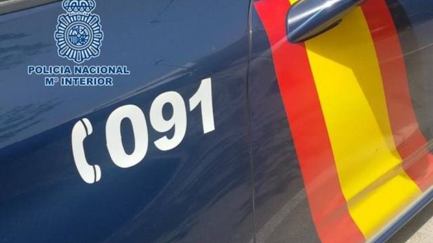 Vehículo Policía nacional