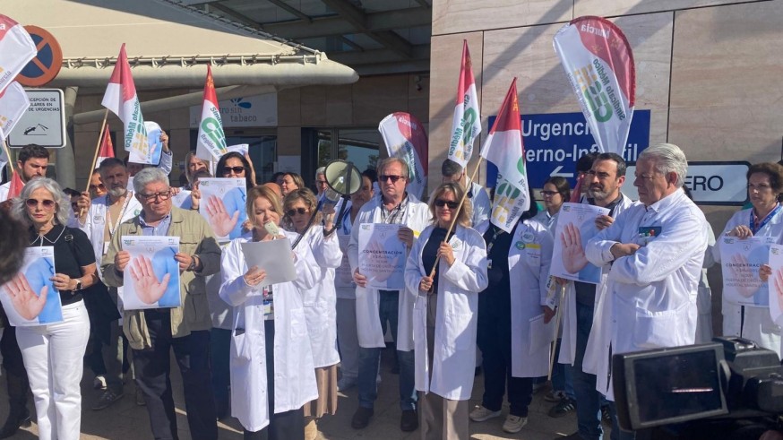 Nueva protesta de personal sanitario en Cartagena por las agresiones que sufren 