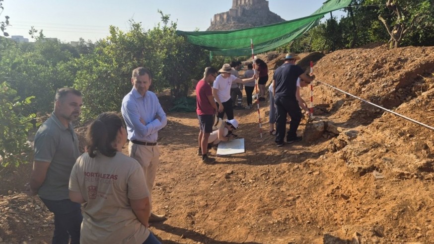 Nuevos descubrimientos en el Palacio de Ibn Mardanís, en el Castillejo de Monteagudo