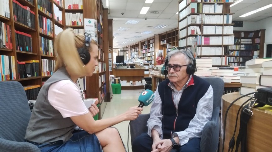 Diego Marín, librero: "Un librero tiene que ser intuitivo, psicólogo y un poco confesor"