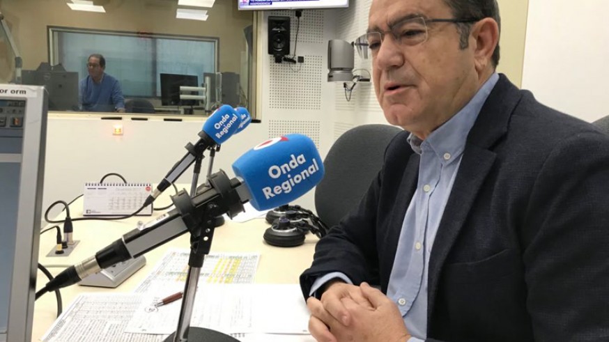 García Gómez durante la entrevista en ORM