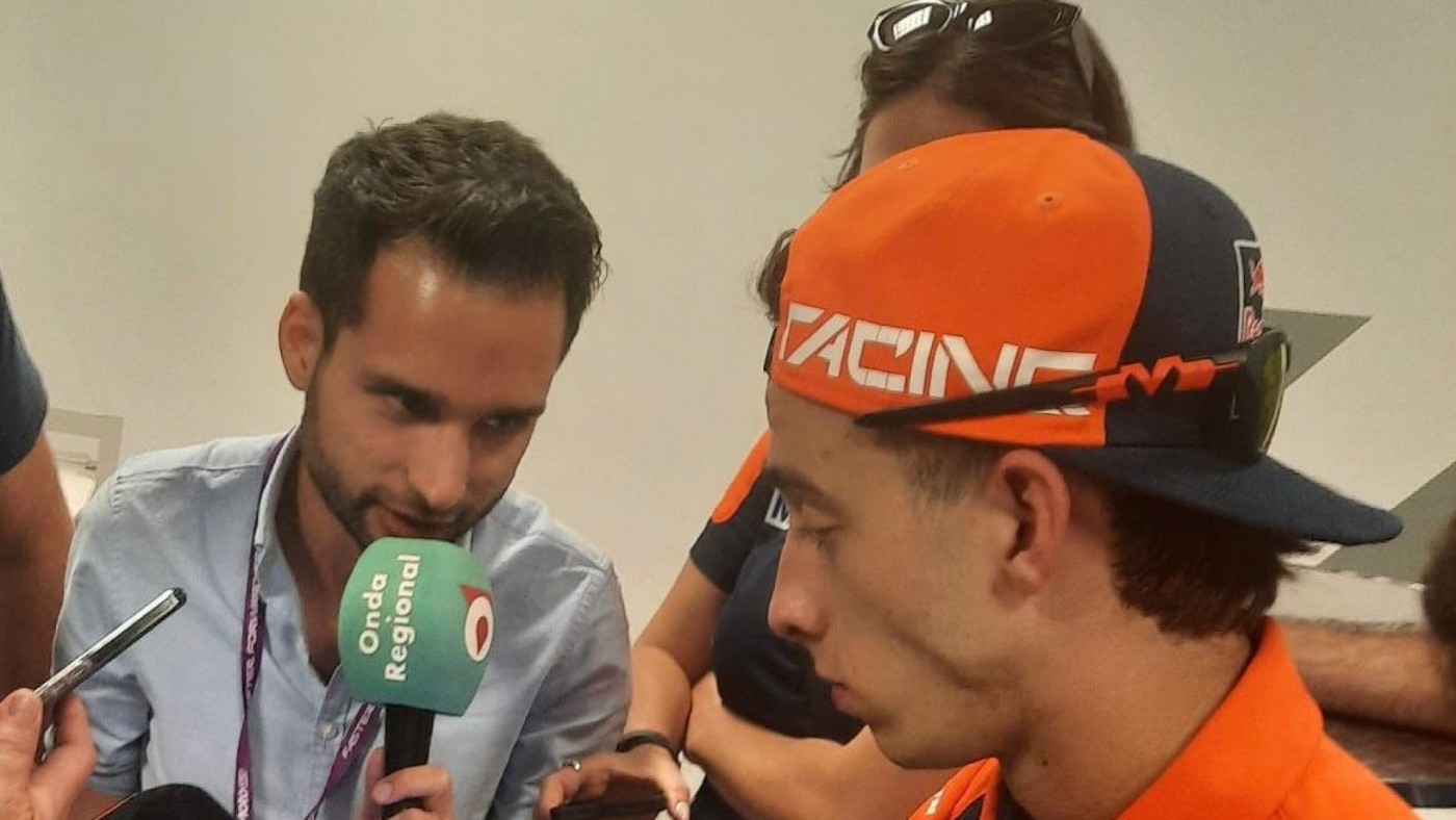Acosta: "¿Por qué no pelear por el podio en Aragón?"