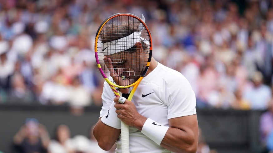 Nadal se retira de Wimbledon por su lesión en el abdomen