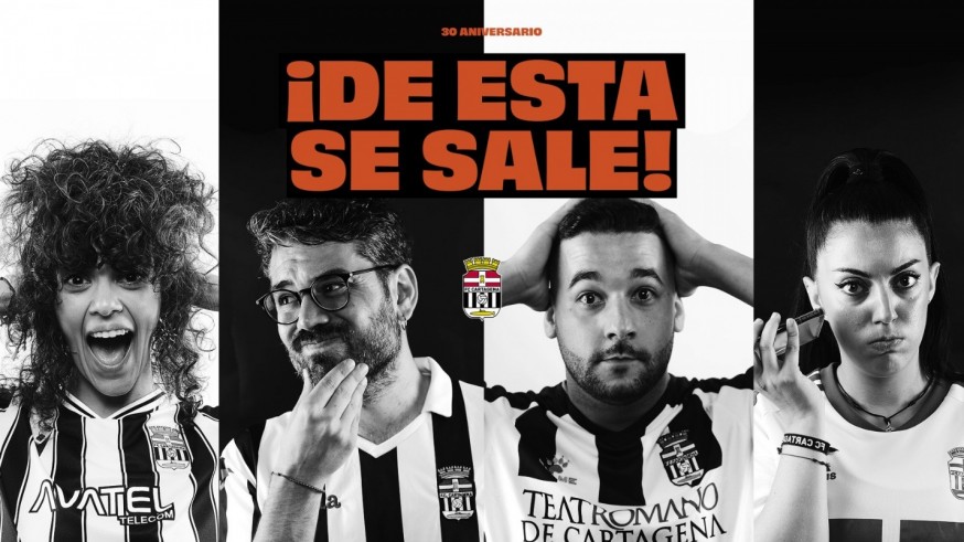 El Cartagena lanza su campaña de abonos ¡De esta se sale!