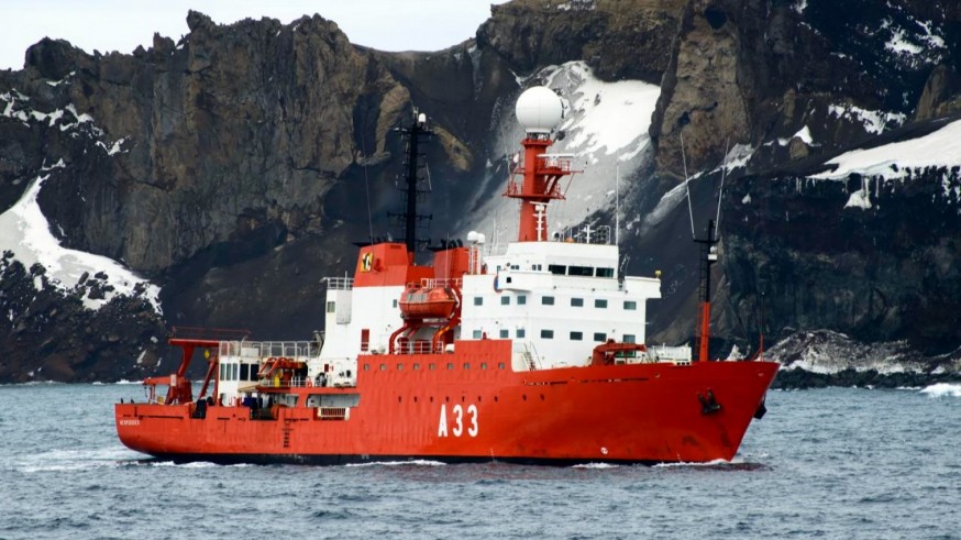 El BIO Hespérides regresa de la Antártida con éxito y retoma sus investigaciones en el Mediterráneo