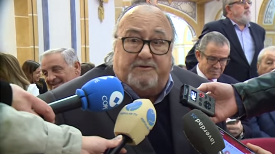 Ibarra, en un acto de homenaje en la UCAM