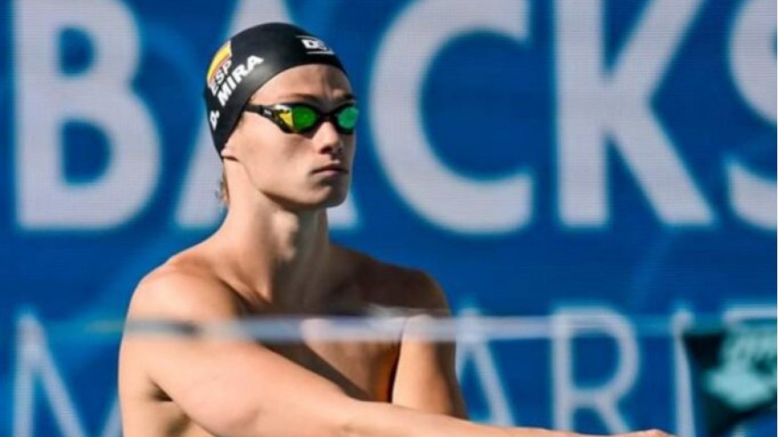 Diego Mira, sexto en el Europeo de natación 