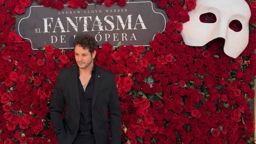 Daniel Diges encarna al icónico Fantasma de la Ópera en su gira por España que llega a Murcia del 7 al 10 de mayo