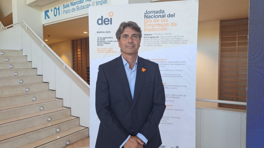 José Manuel García: "Más del 80 por ciento de nuestros usuarios se incorporaron al mercado laboral ordinario"