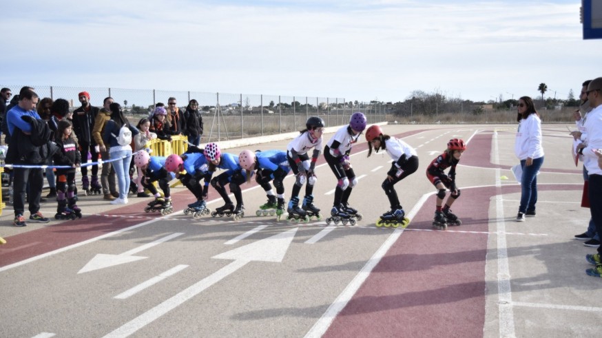 Premio para el fomento del patinaje de velocidad femenino en Murcia
