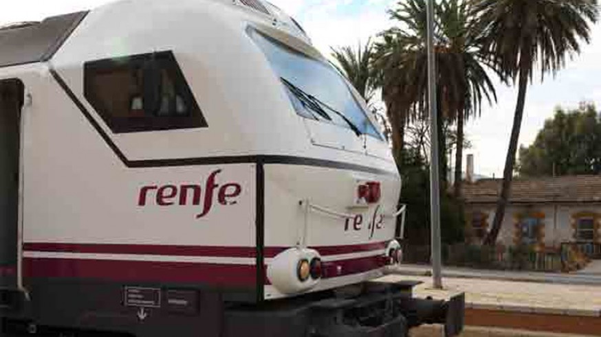 Imagen de uno de los trenes de Renfe 