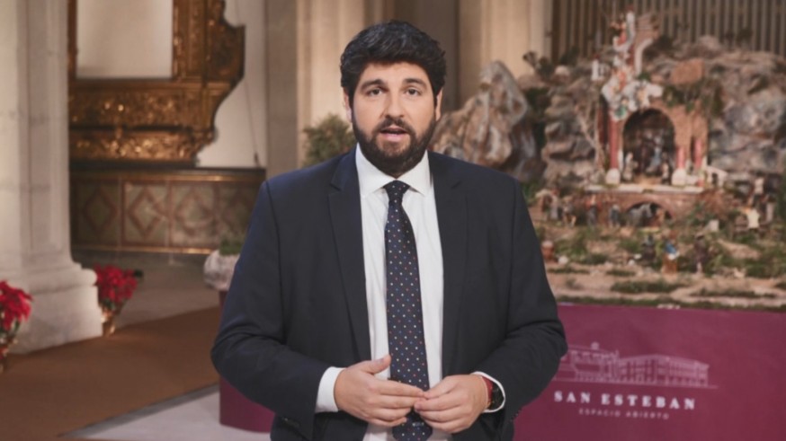 Mar Menor, trasvase, financiación y unidad centran el discurso de fin de año de López Miras