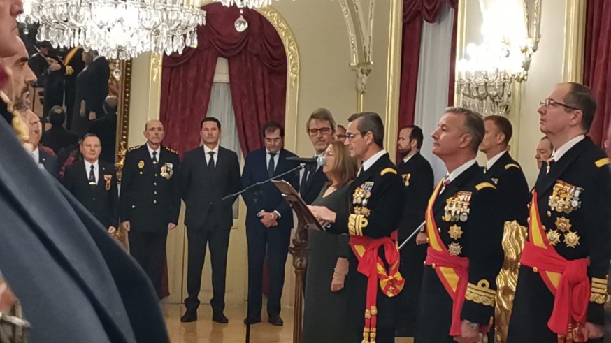 El despliegue exterior de las Fuerzas Armadas centra la Pascua Militar en Cartagena