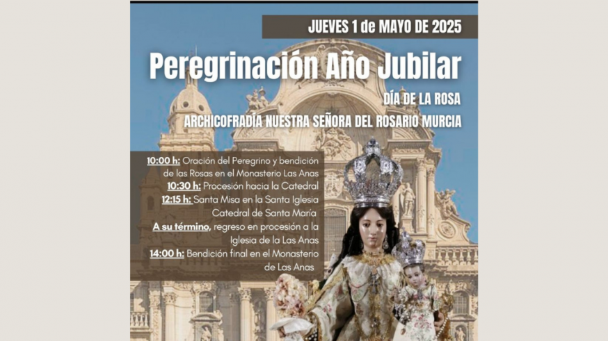 La Archicofradía del Rosario de Murcia gana el jubileo y celebra el Día de la Rosa