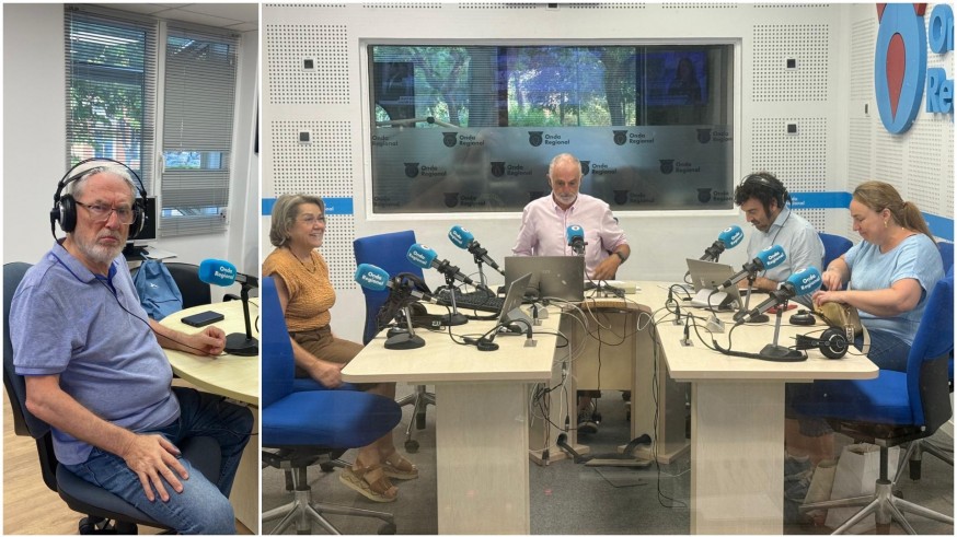 José Luis Romero, María Bolarín, Paco Valdés e Isabel Zúnica analizan las noticias del día en Onda Regional de Murcia