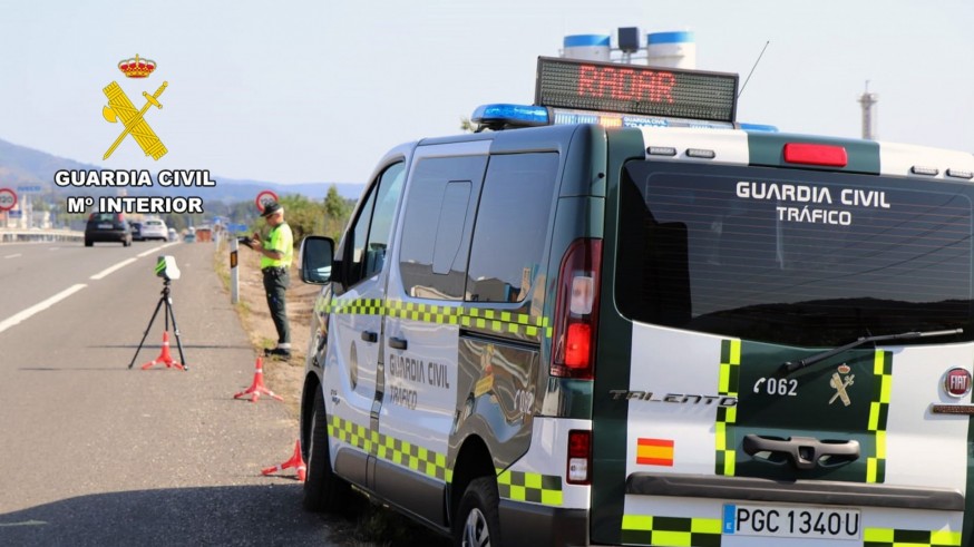 Denunciado un motorista que circulaba a 191 km/h en la autovía del Noroeste
