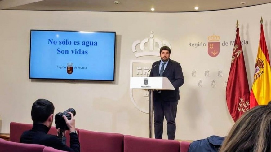 Murcia recurrirá al Tribunal Supremo el recorte del trasvase Tajo-Segura