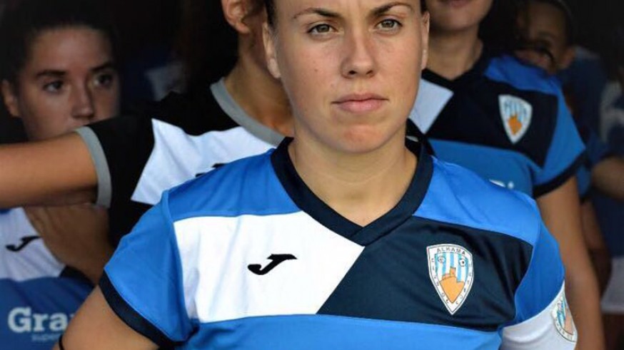 Jéssica Tébar, capitana del Alhama Féminas. (Foto: ORM)