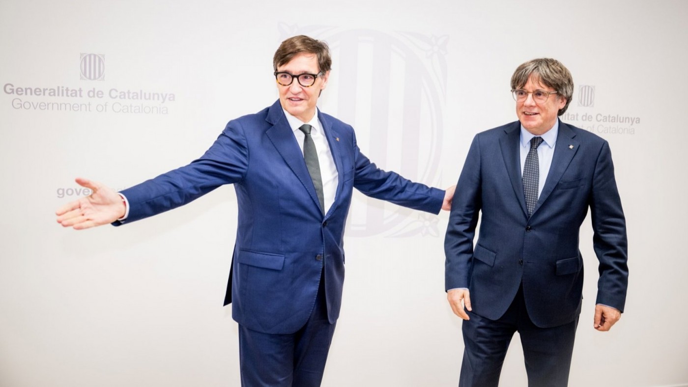 Illa y Puigdemont se reúnen en Bruselas