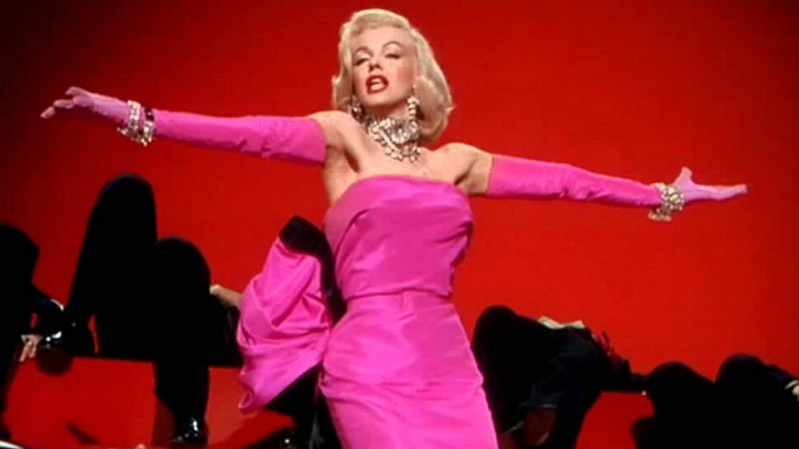 Marilyn Monroe en 'Los caballeros las prefieren rubias'