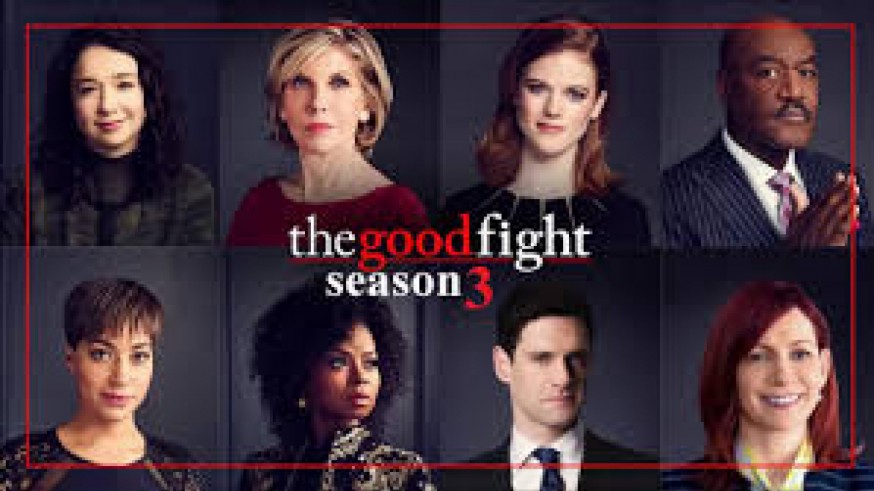 Cartel tercera temporada de 'The Good Fight'