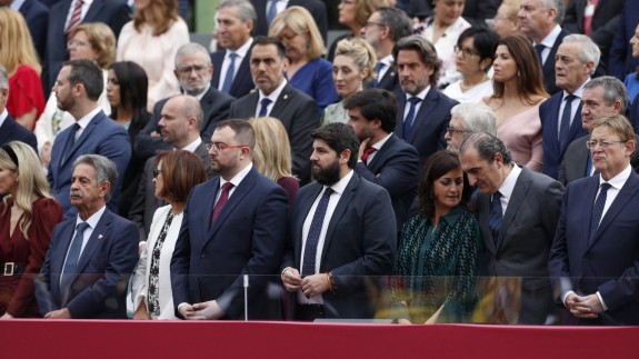 López Miras: 'Los valores y la unidad de los españoles harán que nuestro país salga adelante a pesar de las dificultades'
