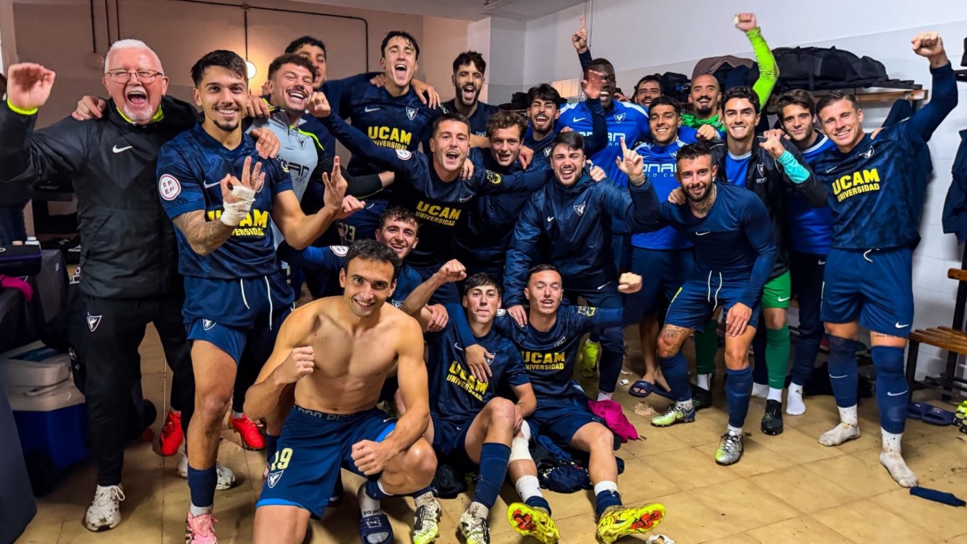 El UCAM CF gana en Huelva y se coloca segundo