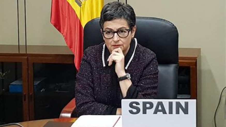 La ministra de exteriores Arancha González Laya